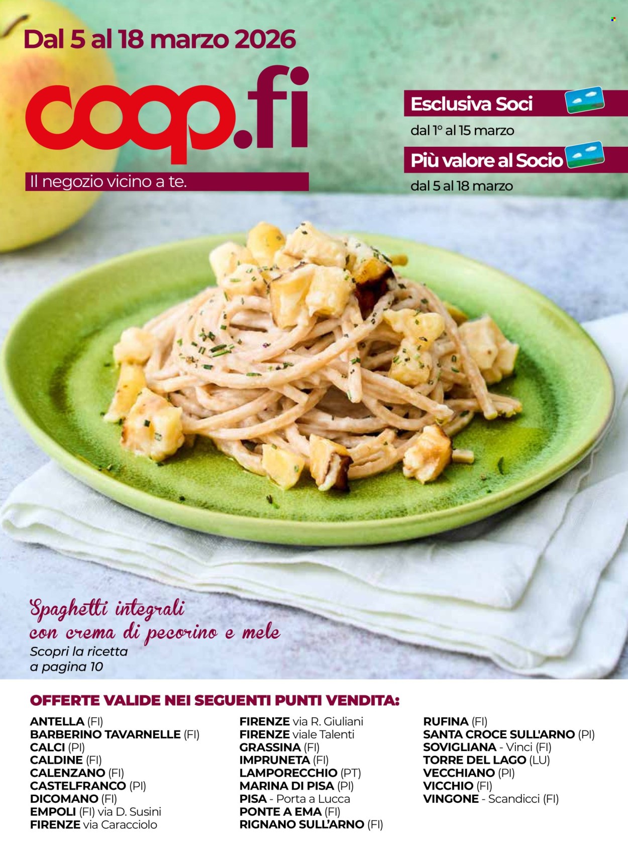 Volantino Coop - 5/3/2026 - 18/3/2026. Pagina 1