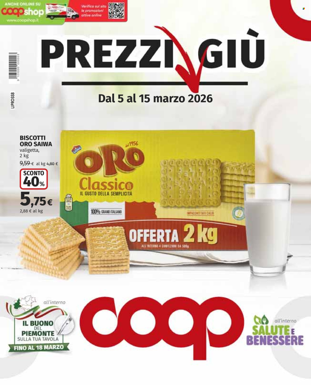 Volantino Coop - 5/3/2026 - 18/3/2026. Pagina 1
