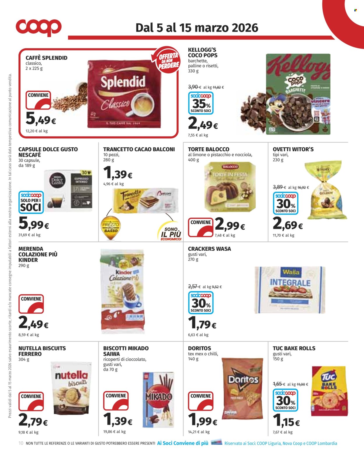 Volantino Coop - 5/3/2026 - 18/3/2026. Pagina 10