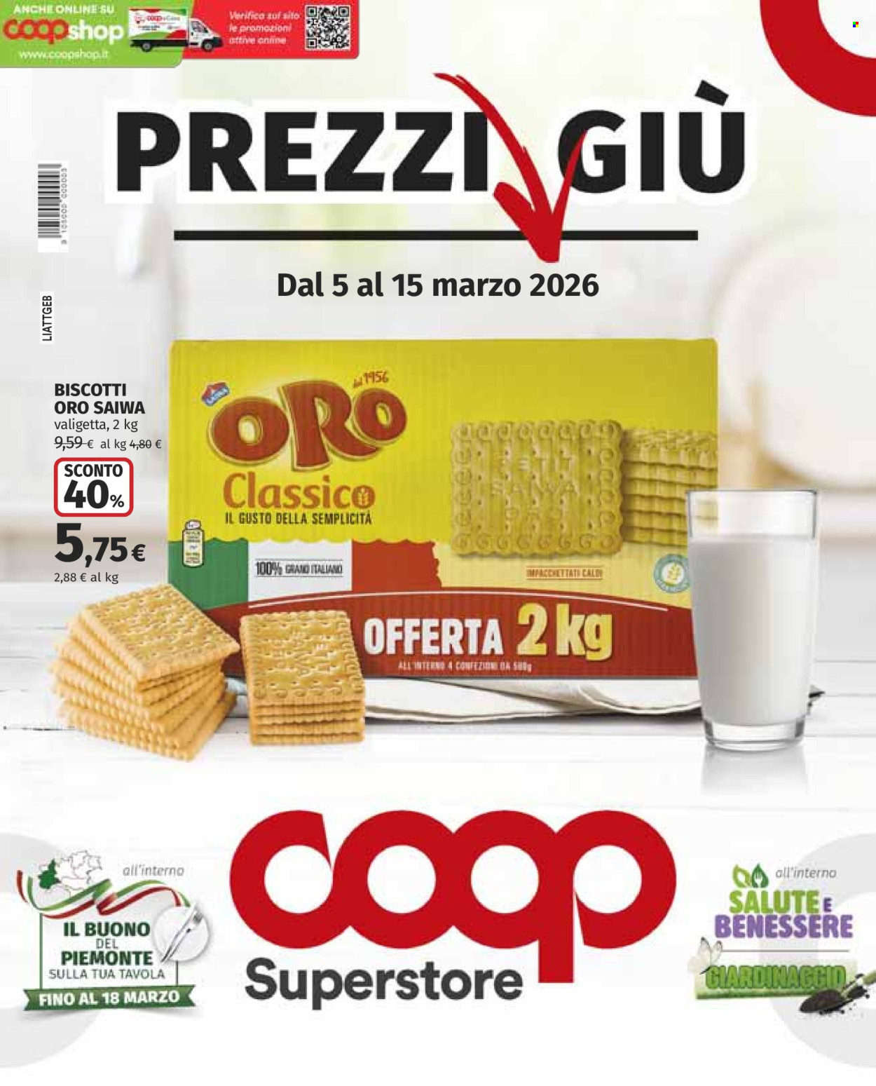 Volantino Coop - 5/3/2026 - 18/3/2026. Pagina 1