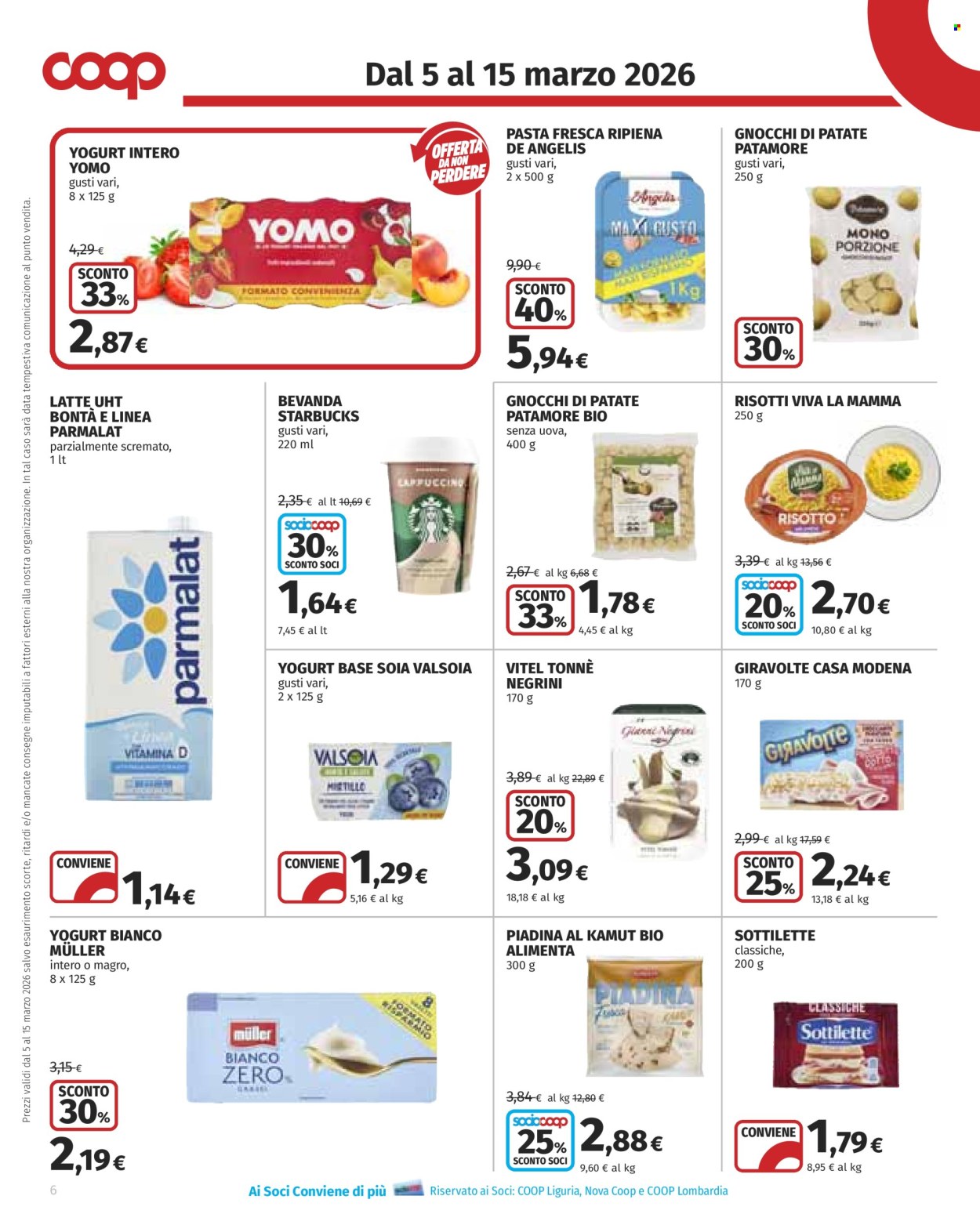 Volantino Coop - 5/3/2026 - 18/3/2026. Pagina 6