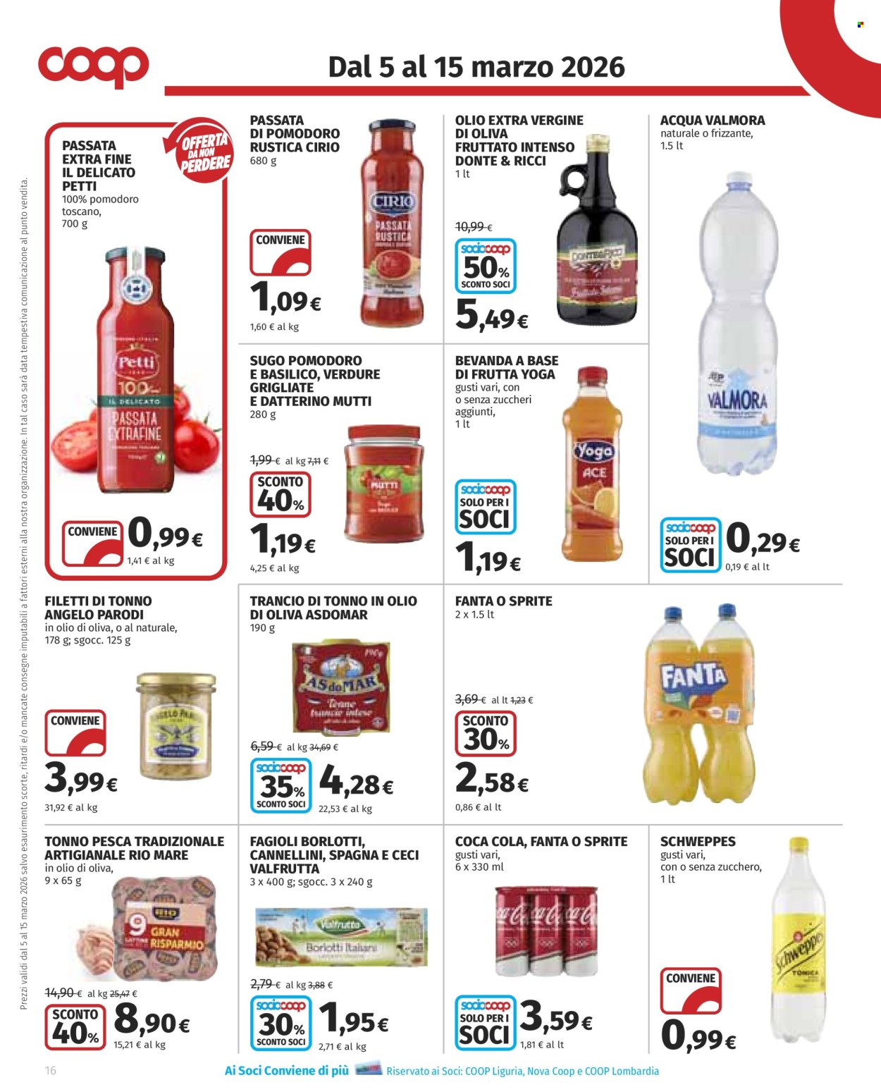Volantino Coop - 5/3/2026 - 18/3/2026. Pagina 16