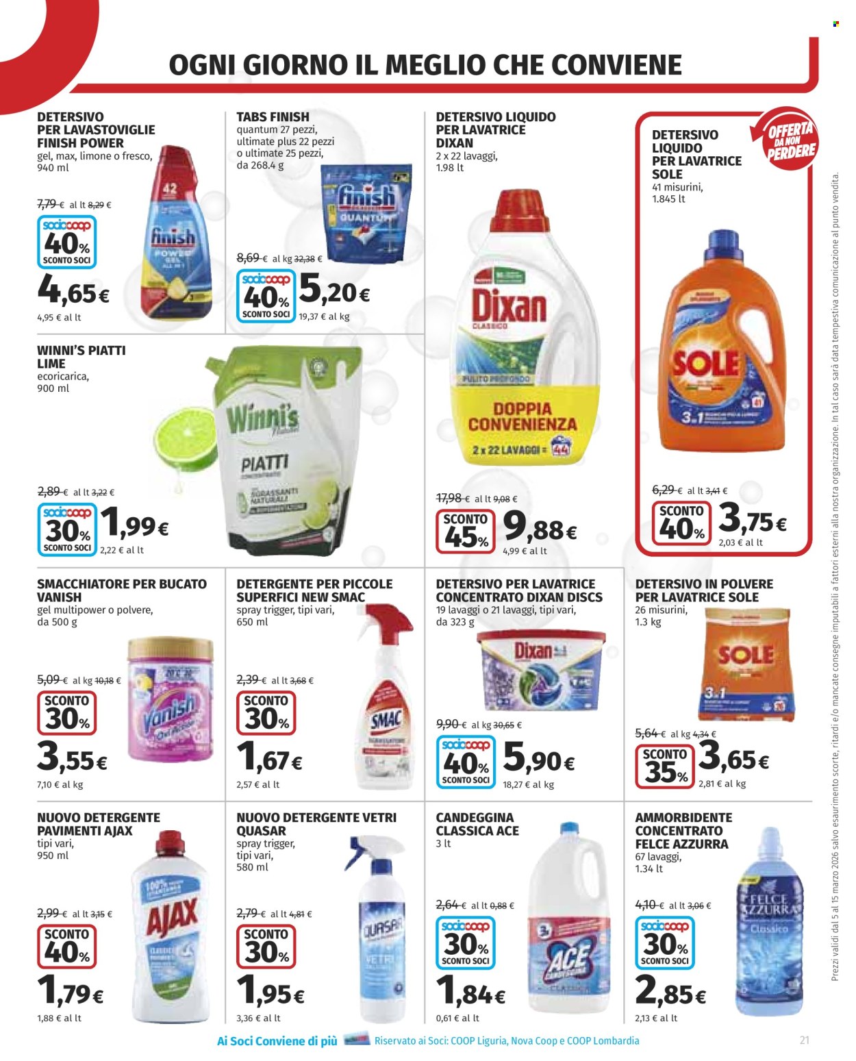 Volantino Coop - 5/3/2026 - 18/3/2026. Pagina 21