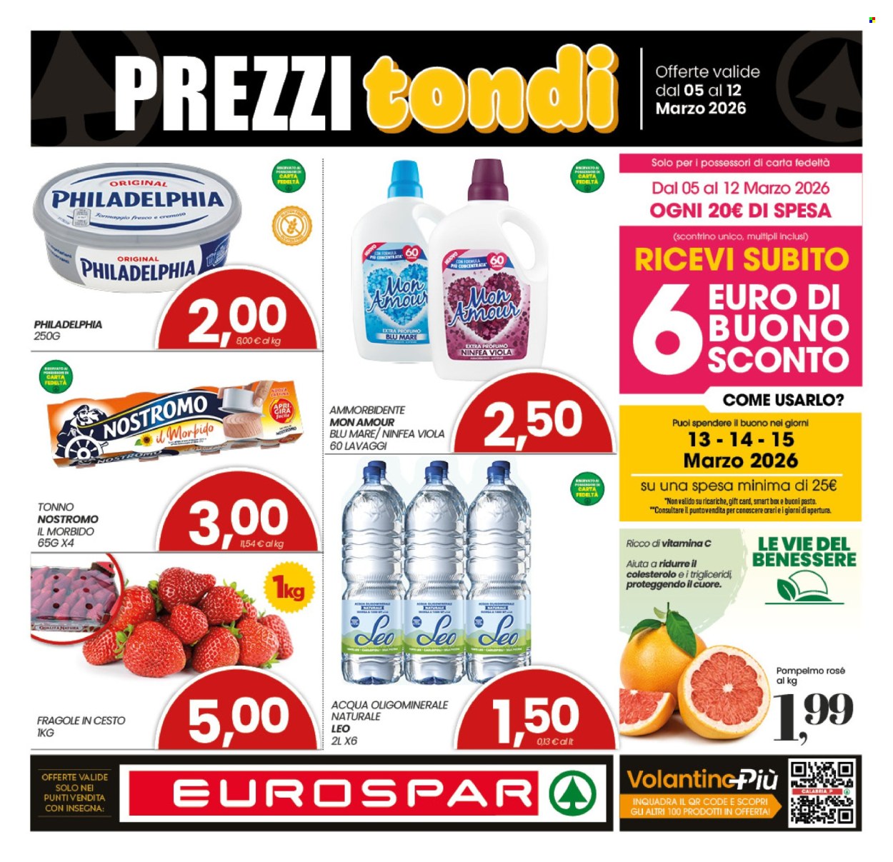 Volantino Eurospar - 5/3/2026 - 12/3/2026. Pagina 1