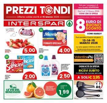 Volantino Interspar - 5/3/2026 - 15/3/2026.