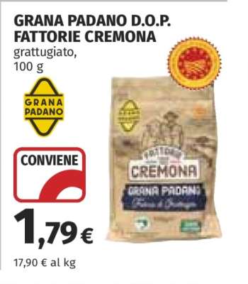 GRANA PADANO D.O.P. FATTORIE CREMONA