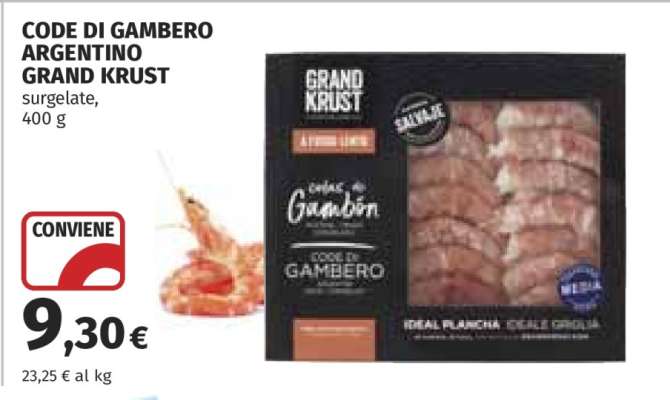 Code di Gambero Argentino Grand Krust