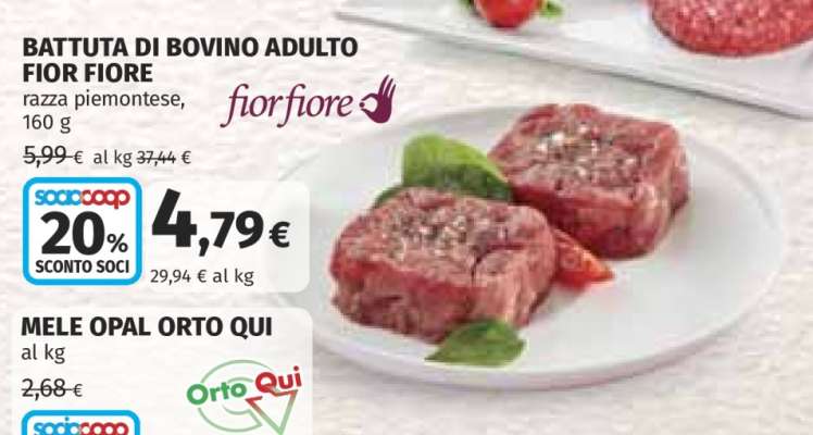 BATTUTA DI BOVINO ADULTO FIOR FIORE
