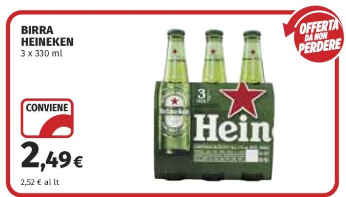 BIRRA HEINEKEN
