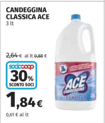 Candeggina Classica Ace