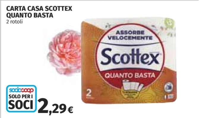 CARTA CASA SCOTTEX QUANTO BASTA