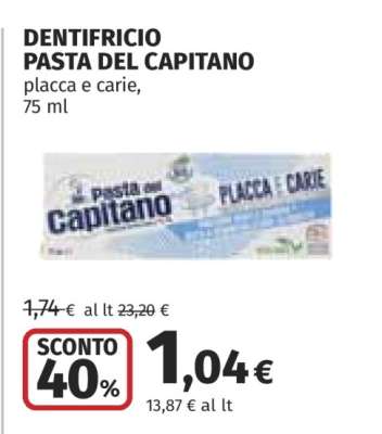 Dentifricio PASTA DEL CAPITANO