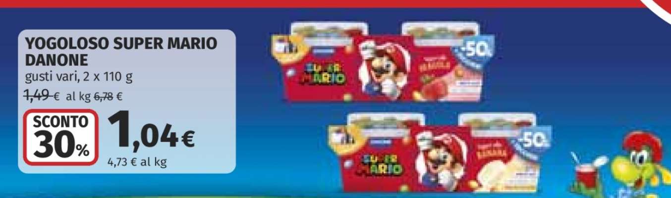 YOGOLOSO SUPER MARIO DANONE