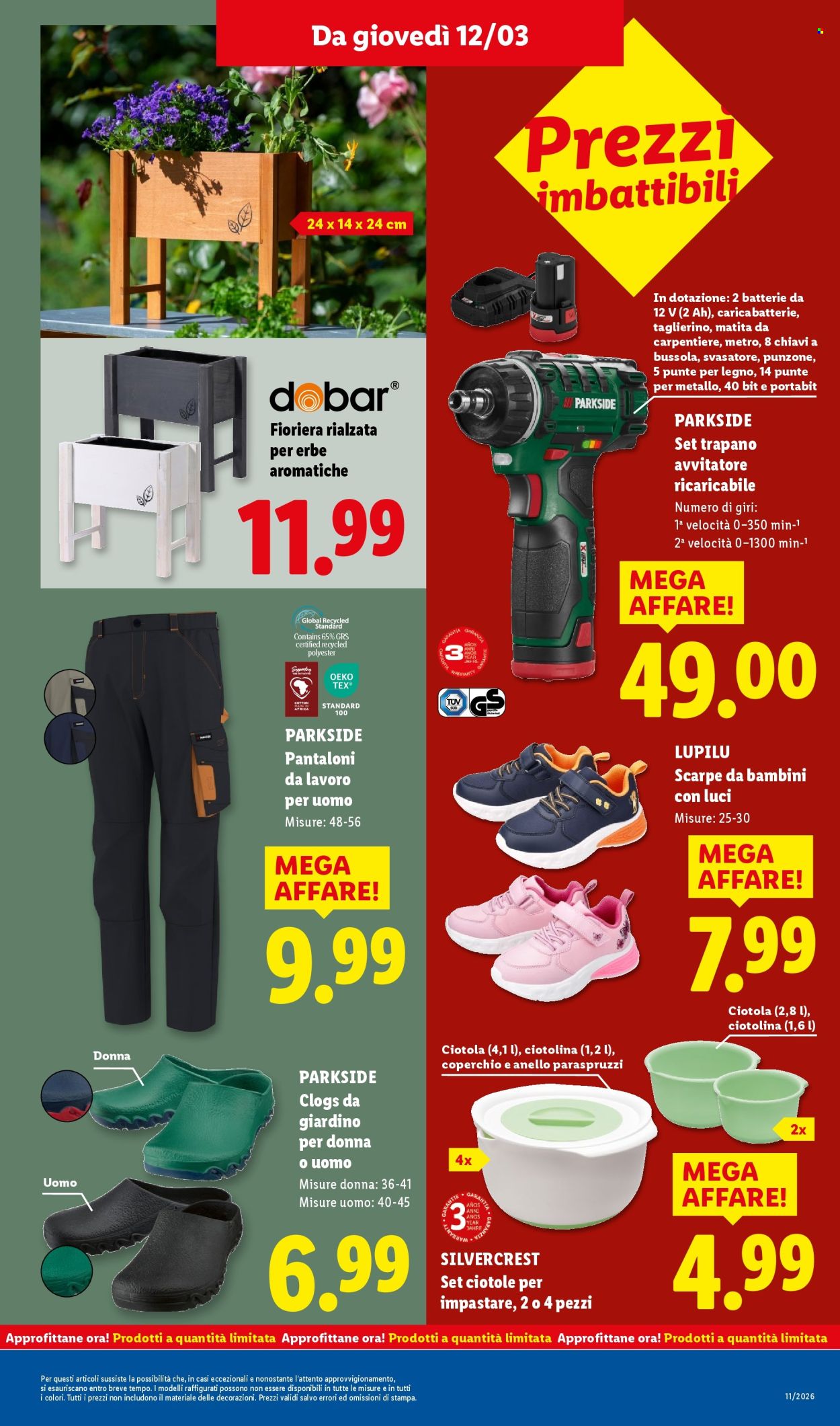 Volantino Lidl - 9/3/2026 - 15/3/2026. Pagina 45