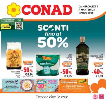 Volantino Conad - 11/3/2026 - 24/3/2026.