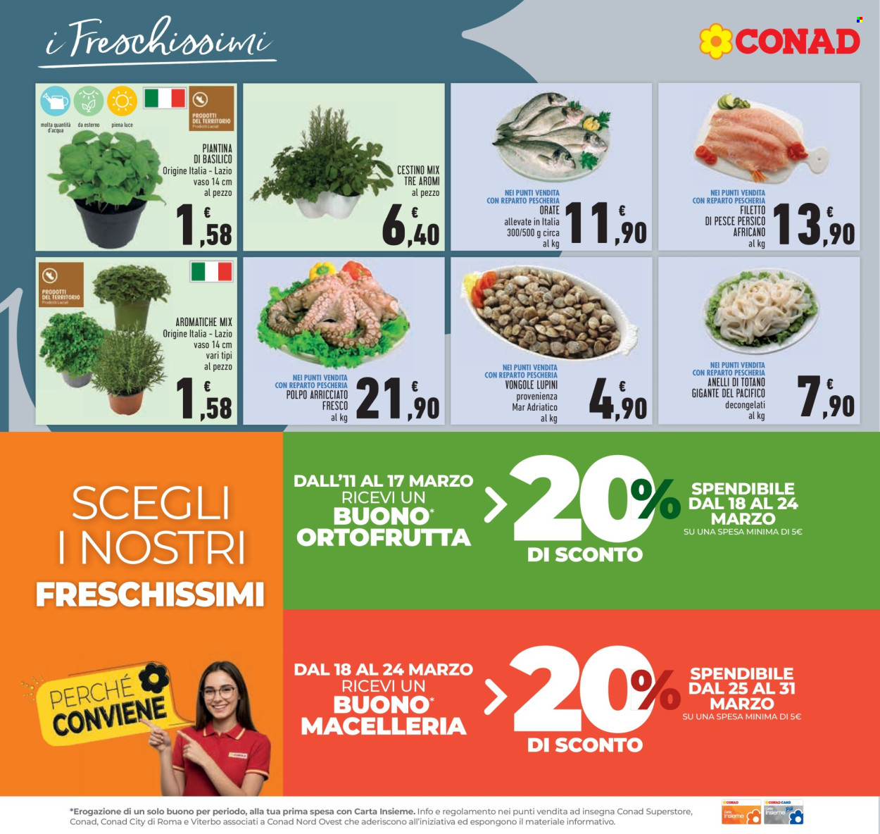 Volantino Conad - 11/3/2026 - 24/3/2026. Pagina 8