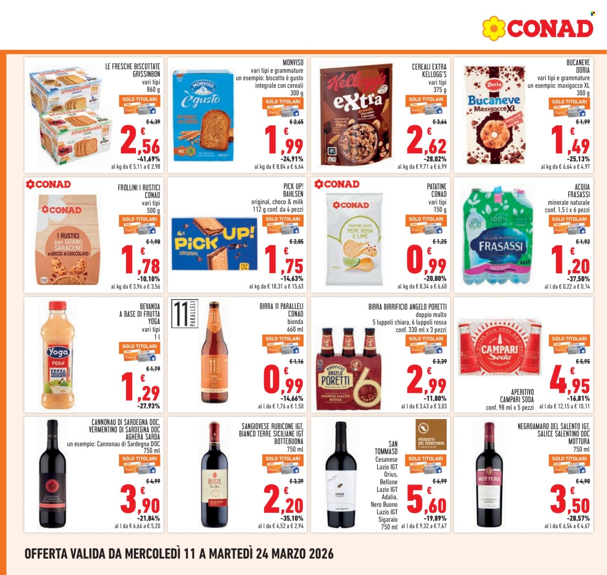Volantino Conad - 11/3/2026 - 24/3/2026. Pagina 16