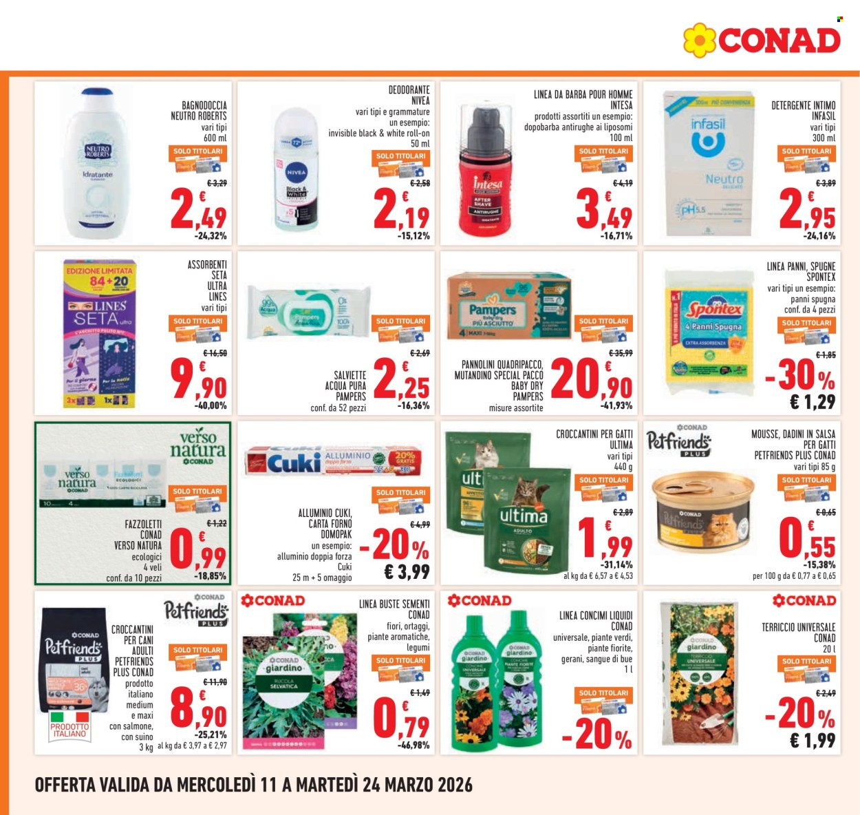 Volantino Conad - 11/3/2026 - 24/3/2026. Pagina 24