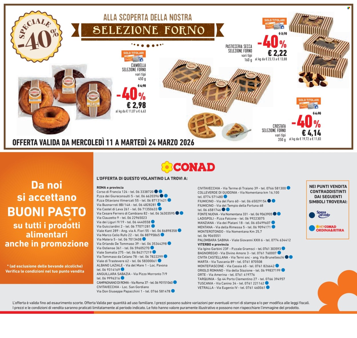 Volantino Conad - 11/3/2026 - 24/3/2026. Pagina 25