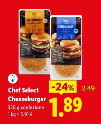 Chef Select Cheeseburger