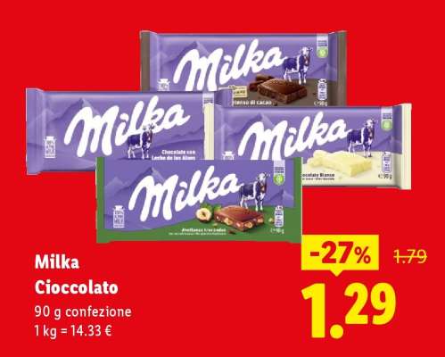 MILKA Cioccolato