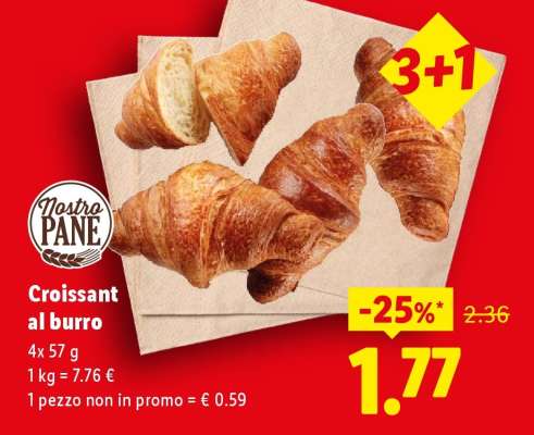 CROISSANT AL BURRO