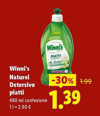 Winni's Naturel Detersivo piatti