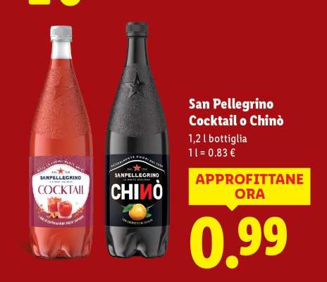 San Pellegrino Cocktail o Chinò