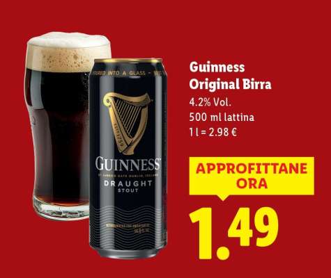 Guinness Original Birra
