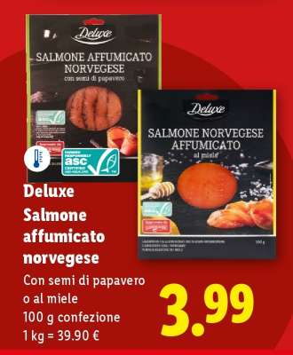 Deluxe Salmone affumicato norvegese