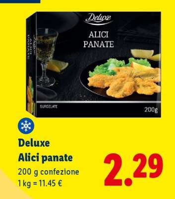 Deluxe Alici panate