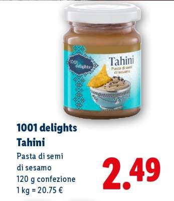 1001 delights Tahini