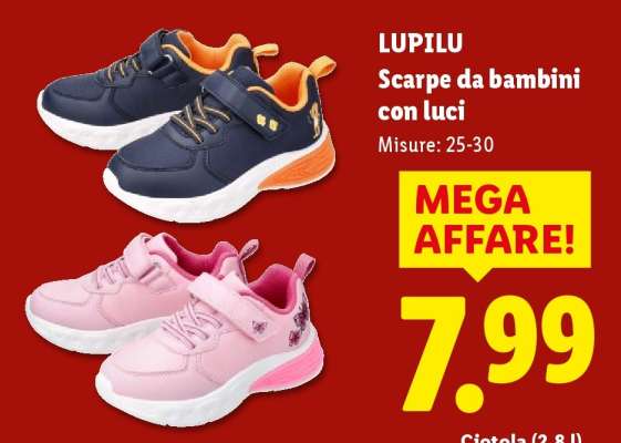 LUPILU Scarpe da bambini con luci