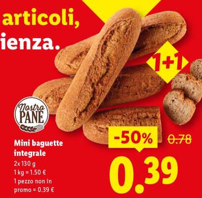 Mini baguette integrale