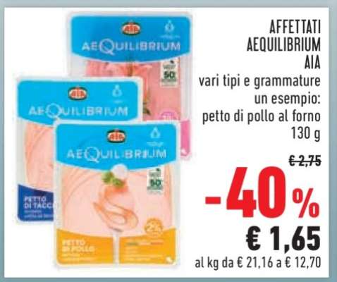 AFFETTATI AEQUILIBRIUM AIA