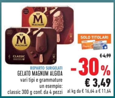 GELATO MAGNUM ALGIDA