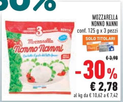 MOZZARELLA NONNO NANNI