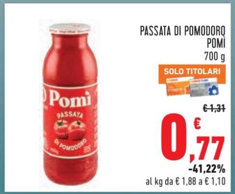 Passata di Pomodoro Pomì
