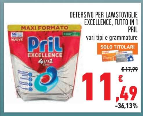 Pril Excellence 4in1