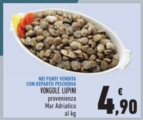 Vongole Lupini