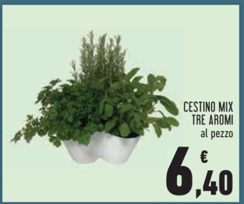 CESTINO MIX TRE AROMI