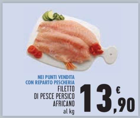Filetto di Pesce Persico Africano