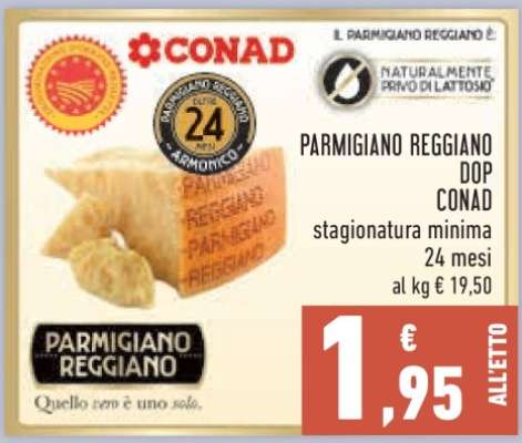 PARMIGIANO REGGIANO DOP CONAD