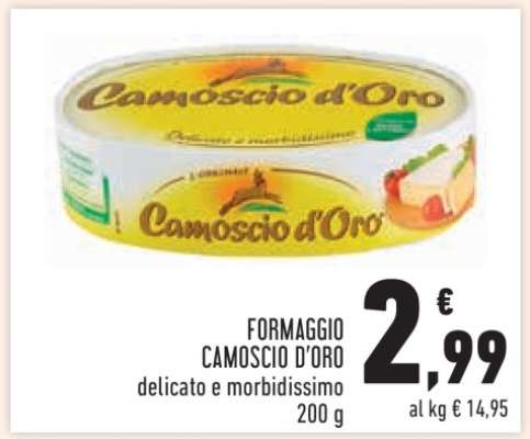Formaggio Camoscio d'Oro