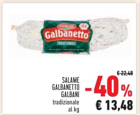 Salame Galbanetto Galbani