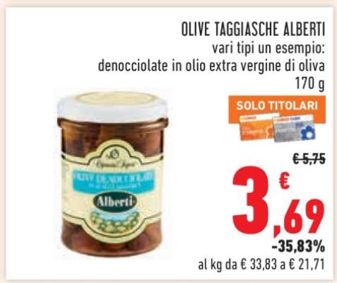 Olive Taggiasche Alberti