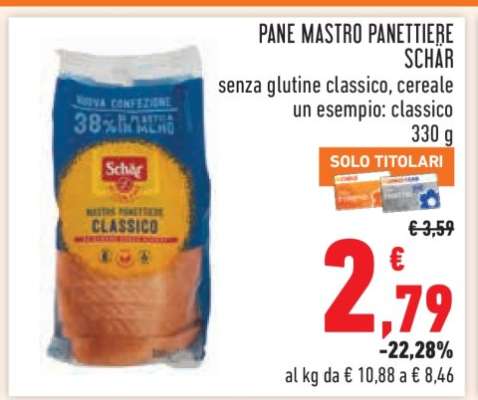 Pane Mastro Panettiere Schär