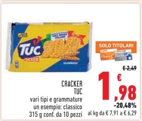 CRACKER TUC