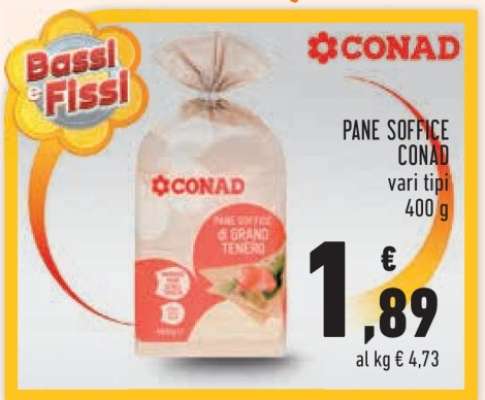 PANE SOFFICE CONAD