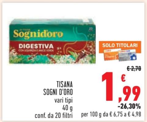 Tisana Sogni d'Oro